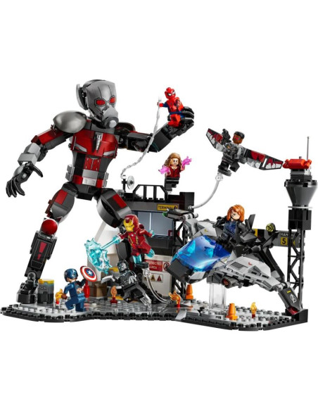 Lego marvel super heroes 76314 kapitan ameryka: wojna bohaterów — bitwa