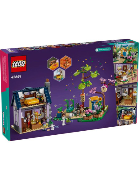 Lego friends 42669 dom pszczelarzy i kwiatowy ogród