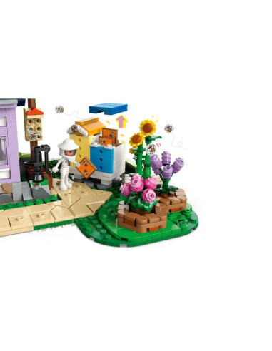 Lego friends 42669 dom pszczelarzy i kwiatowy ogród