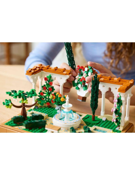 Lego icons 10359 fontanna w ogrodzie