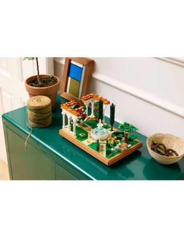 Lego icons 10359 fontanna w ogrodzie