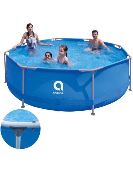 Basen stelażowy owalny 300x76cm 17798