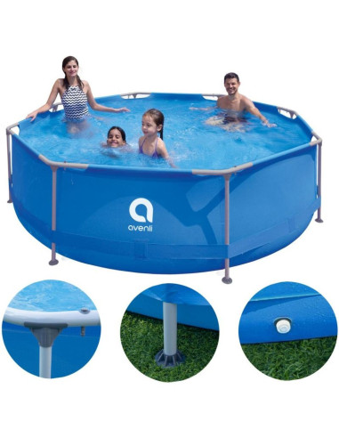 Basen stelażowy owalny 300x76cm 17798