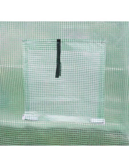 Szklarnia tunel ogrodowy 200x350x200cm pe konstrukcja stal zielona