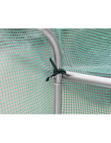 Szklarnia tunel ogrodowy 200x350x200cm pe konstrukcja stal zielona