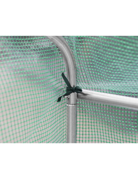 Szklarnia tunel ogrodowy 200x350x200cm pe konstrukcja stal zielona