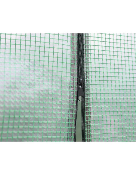 Szklarnia tunel ogrodowy 200x350x200cm pe konstrukcja stal zielona