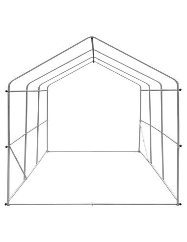 Szklarnia tunel ogrodowy 200x350x200cm pe konstrukcja stal zielona