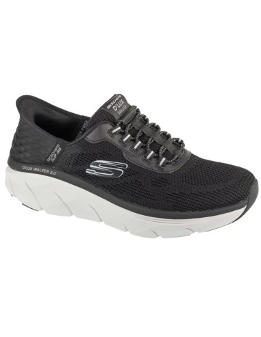 Skechers slip-ins: d'lux walker 2.0 - rezinate 232446-bkgy czarne 41