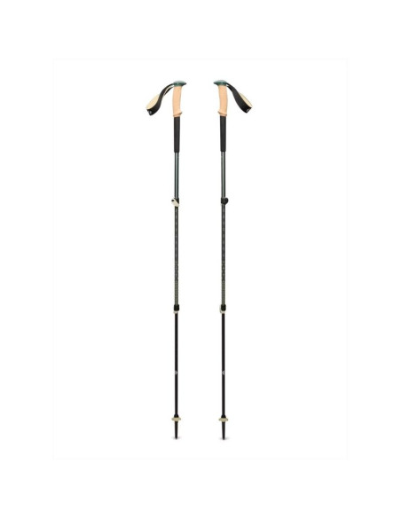 Kije trekkingowe black diamond trail cork trekking poles - laurel green