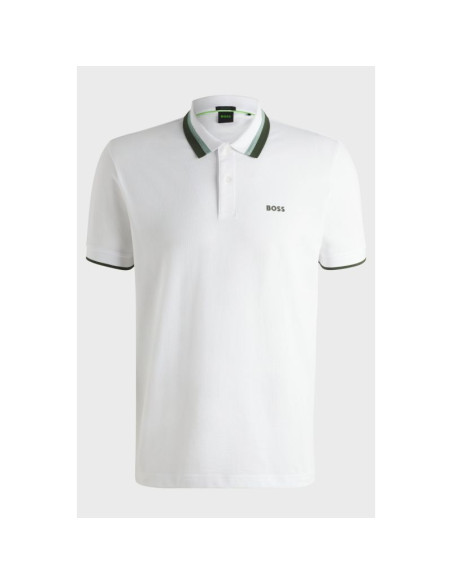 Polo boss paddy ap bianco (50538101-100)