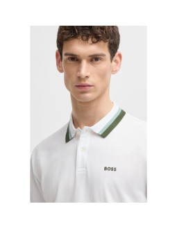 Polo boss paddy ap bianco (50538101-100) 2