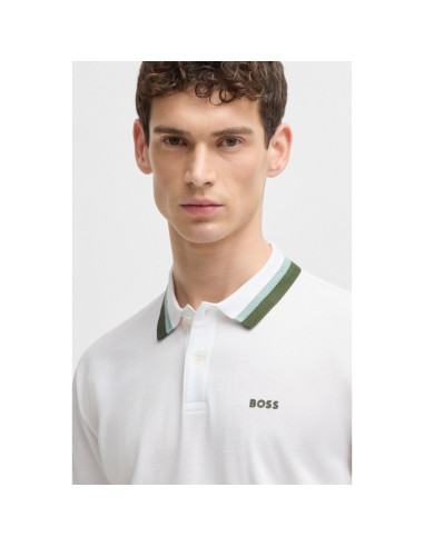 Polo boss paddy ap bianco (50538101-100)