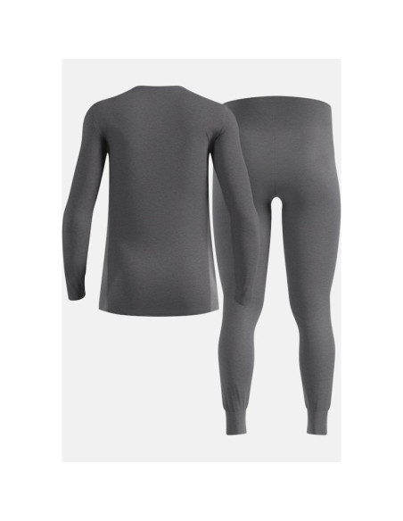 Komplet bielizny męskiej odlo set active warm eco special set roz. l szary