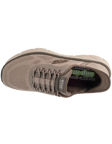 Skechers slip-ins: d'lux walker 2.0 - rezinate 232446-tpe beżowe 40