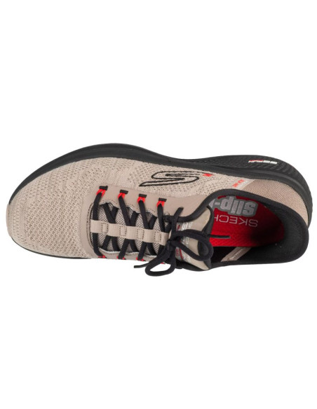Skechers slip-ins: go run elevate 2.0 220852-tpbk szare 42,5