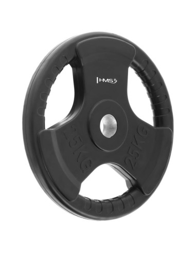 Talerz olimpijski ogumowany 25 kg hms tok25