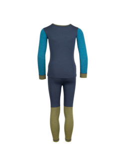 Warstwa podstawowa trollkids kids merino baselayer set ii dla chłopca/dziewczynki (644-355) 2
