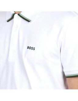 Polo boss paddy lux bianco (50538185-100) 2