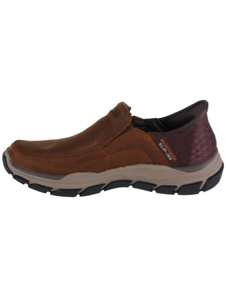 Skechers slip-ins respected - elgin 204810-cdb brązowe 39,5