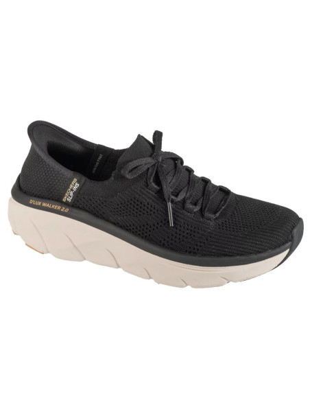 Skechers slip-ins: d'lux walker 2.0 - thrill movement 150105-bktn czarne 36