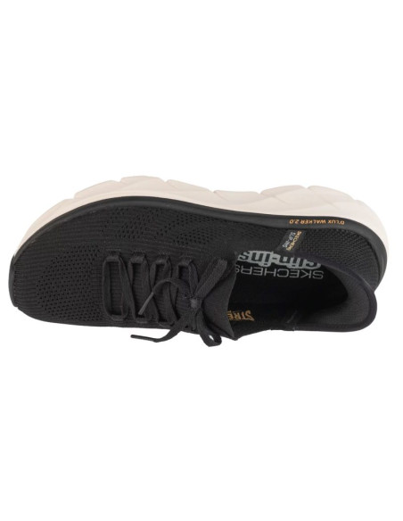 Skechers slip-ins: d'lux walker 2.0 - thrill movement 150105-bktn czarne 36