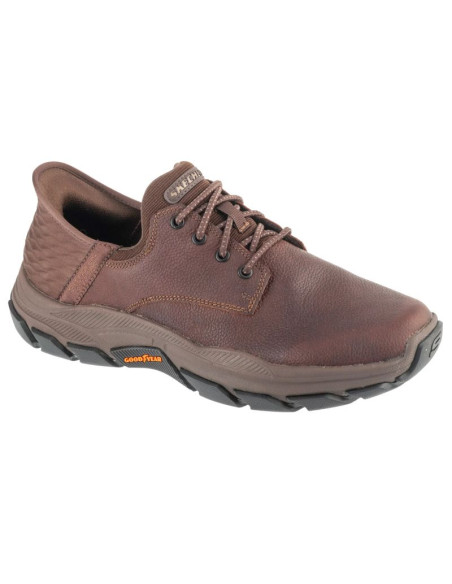 Skechers slip-ins: respected - garrett 205201-rdbr brązowe 41