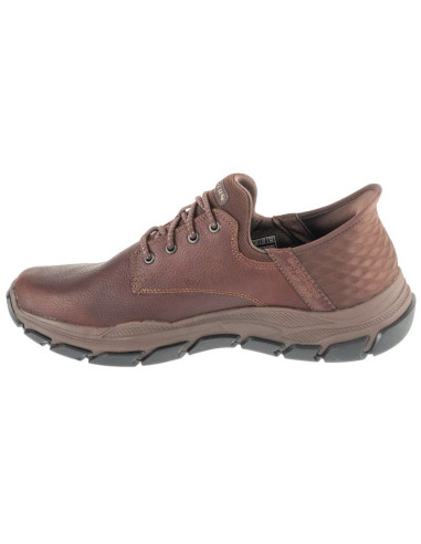 Skechers slip-ins: respected - garrett 205201-rdbr brązowe 41