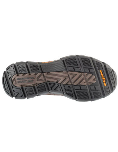 Skechers slip-ins: respected - garrett 205201-rdbr brązowe 41