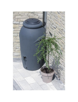 Zbiornik pojemnik na wodę deszczówkę aquacan 210l antracyt