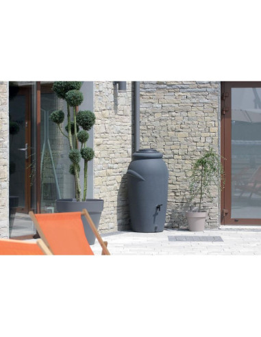 Zbiornik pojemnik na wodę deszczówkę aquacan 210l antracyt