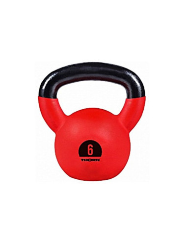 Odważnik thorn+fit żeliwo z powłoką kettlebell 6kg
