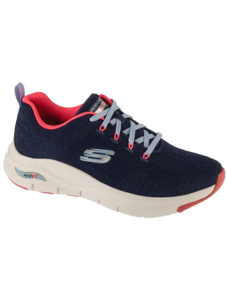 Skechers arch fit comfy wave 149414-nvhp granatowe 36