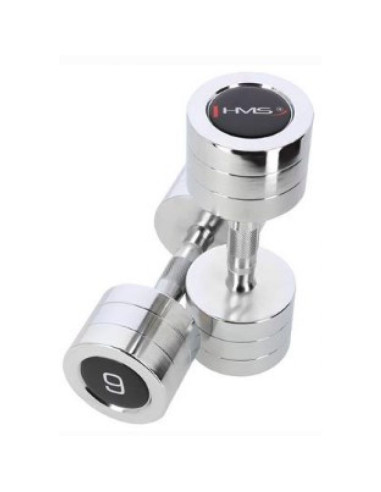 Hantle chromowane 2x9 kg hms chd09