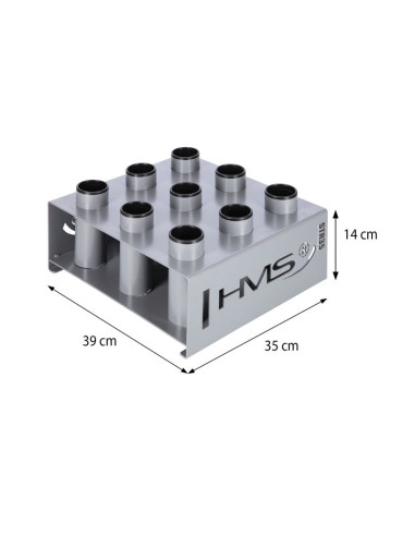 Str35 stojak na gryfy olimpijskie commercial hms