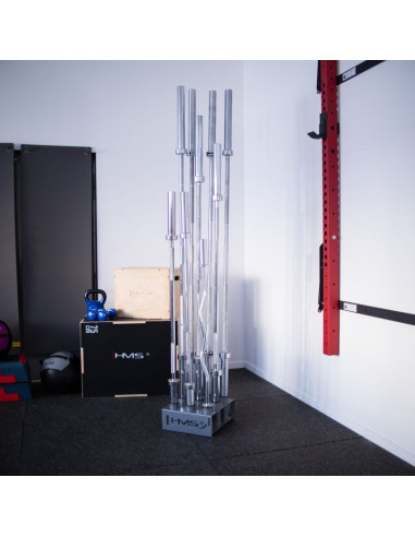 Str35 stojak na gryfy olimpijskie commercial hms