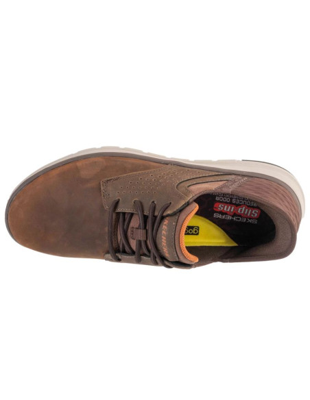 Skechers slip-ins: orell - yates 205249-coc brązowe 40