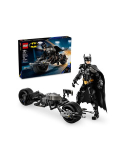 Lego super heroes 76273 figurka batmana do zbudowania i batcykl