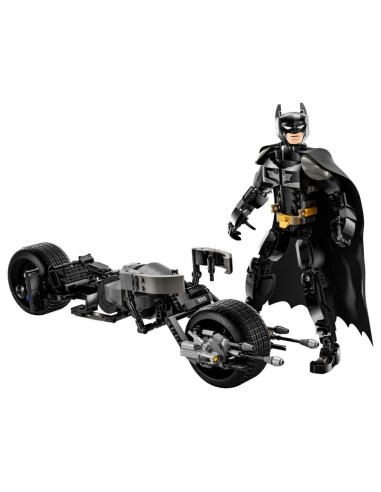 Lego super heroes 76273 figurka batmana do zbudowania i batcykl