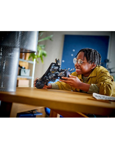 Lego super heroes 76273 figurka batmana do zbudowania i batcykl