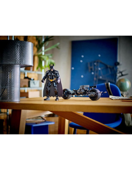 Lego super heroes 76273 figurka batmana do zbudowania i batcykl