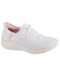 Skechers slip-ins: ultra flex 3.0 - morning blosso 150441-wht białe 36