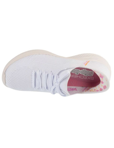 Skechers slip-ins: ultra flex 3.0 - morning blosso 150441-wht białe 36
