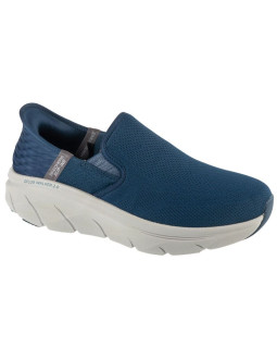 Skechers slip-ins: d'lux walker 2.0 - reeler 232463-nvy granatowe 40