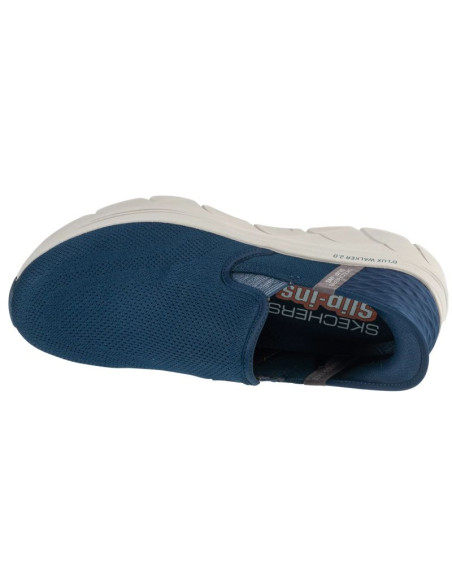 Skechers slip-ins: d'lux walker 2.0 - reeler 232463-nvy granatowe 40
