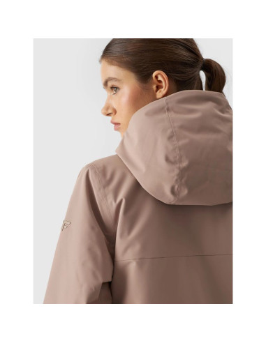 Parka przejściowa membrana 8000 damska 4f 4fwaw24ttjaf560-82s