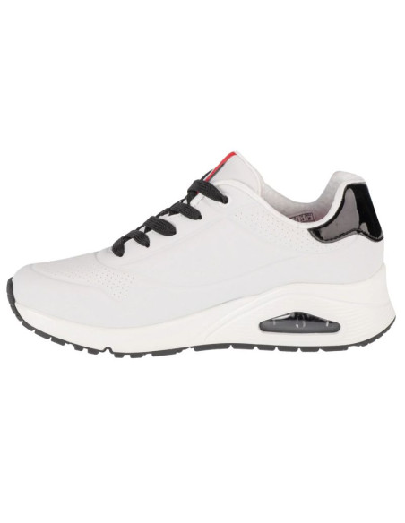 Skechers uno-rolling stones single 177965-wbk białe 35,5