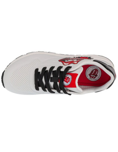 Skechers uno-rolling stones single 177965-wbk białe 35,5