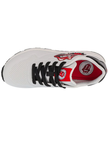 Skechers uno-rolling stones single 177965-wbk białe 35,5