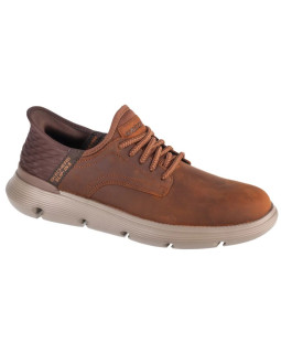 Skechers slip-ins: garza - gervin 205046-cdb brązowe 40